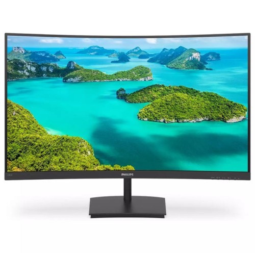 Monitor curvo philips e-line 241e1sc 23.6' full hd negro