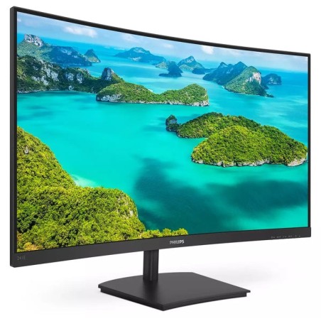 Monitor curvo philips e-line 241e1sc 23.6' full hd negro