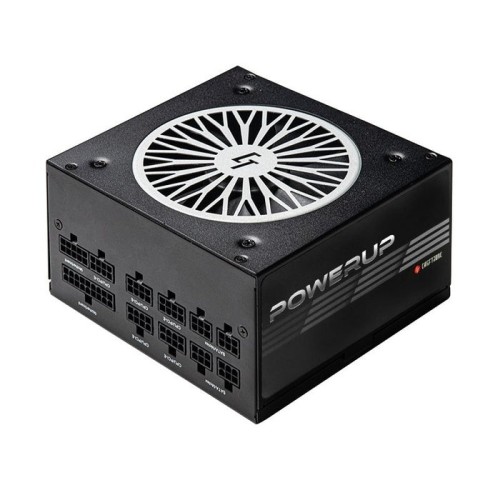 Fuente de alimentación modular chieftec powerup 850w atx 12v 80 plus gold 12cm