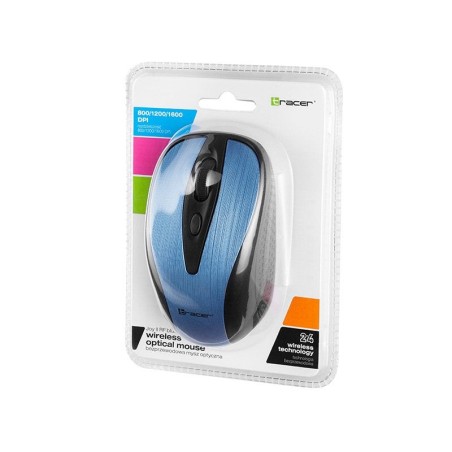 Raton tracer joy ii rf nano usb blue inalámbrico