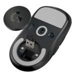 Logitech g pro x superlight ratón mano derecha rf inalámbrico 25600 dpi