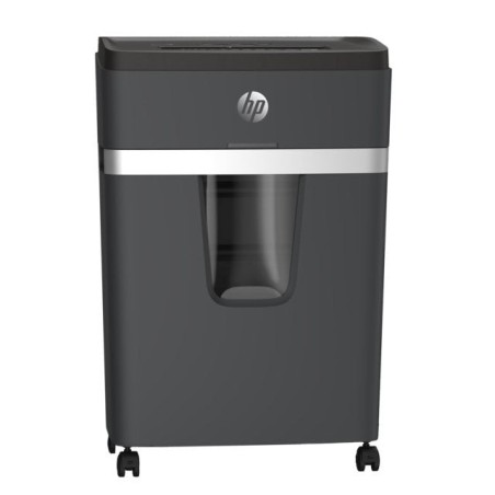Hp pro shredder 18cc destructora, recortes, p-4, 18 tarjetas, 25l, gris oscuro