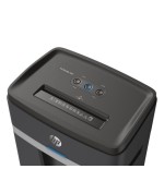 Hp pro shredder 18cc destructora, recortes, p-4, 18 tarjetas, 25l, gris oscuro