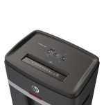 Hp pro shredder 18cc destructora, recortes, p-4, 18 tarjetas, 25l, gris oscuro