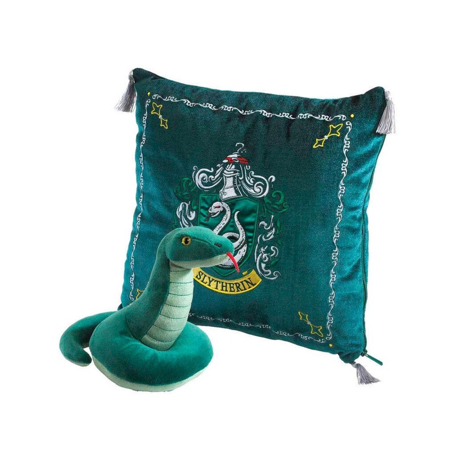 Cojin con mascota slytherin harry potter