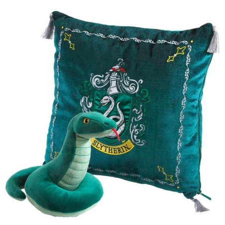 Cojin con mascota slytherin harry potter