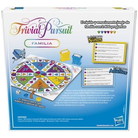 Juego trivial pursuit familia