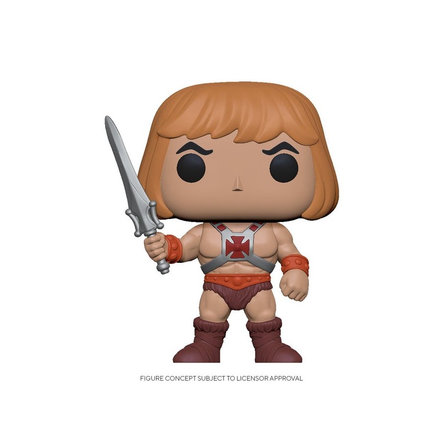 Figura pop masters of the universe he-man