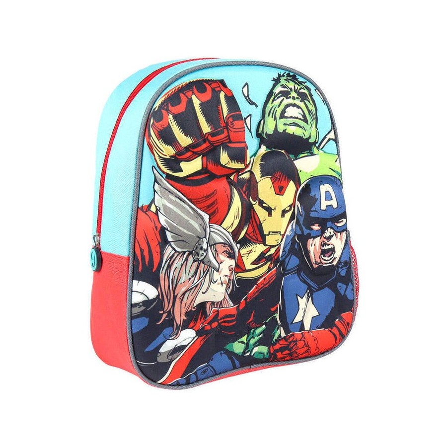 Mochila 3d vengadores avengers marvel 31cm