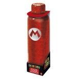 Botella acero inoxidable super mario bros nintendo 515ml