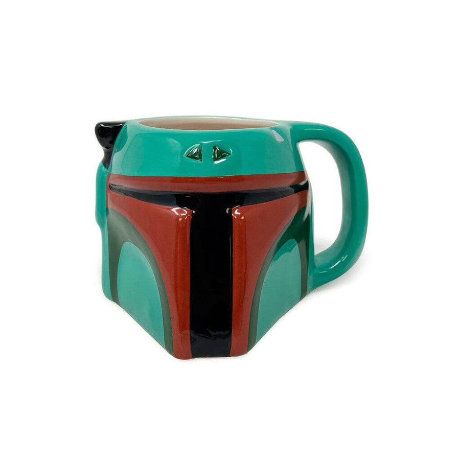 Taza 3d boba fett the mandalorian star wars