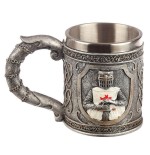 Taza caballeros de las cruzadas