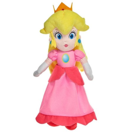 Peluche peach mario bros soft 35cm