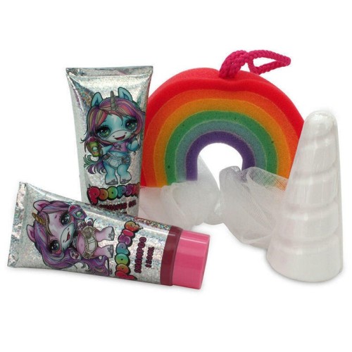 Set de bao rainbow poopsie