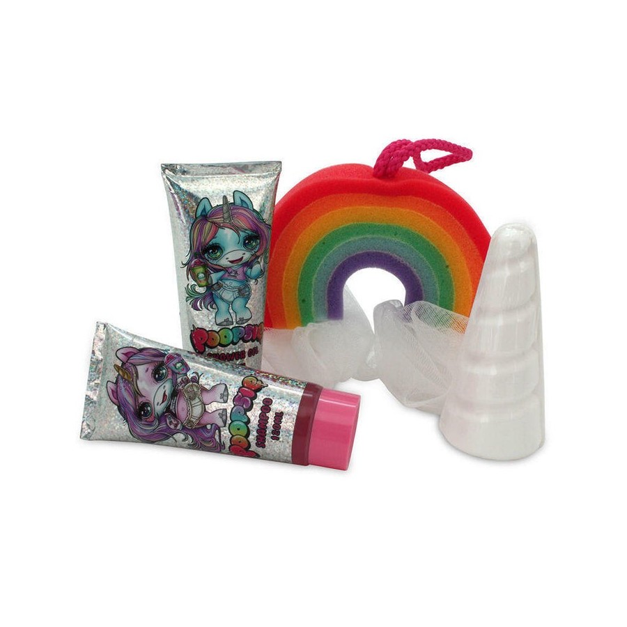 Set de bao rainbow poopsie
