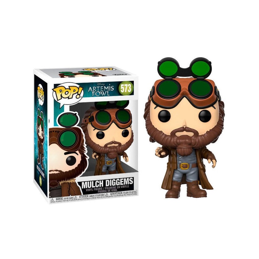 Figura pop disney artemis fowl mulch diggems
