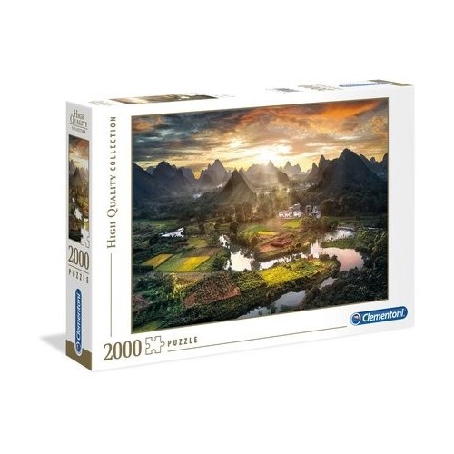 Puzzle high quality view of china 2000pzs