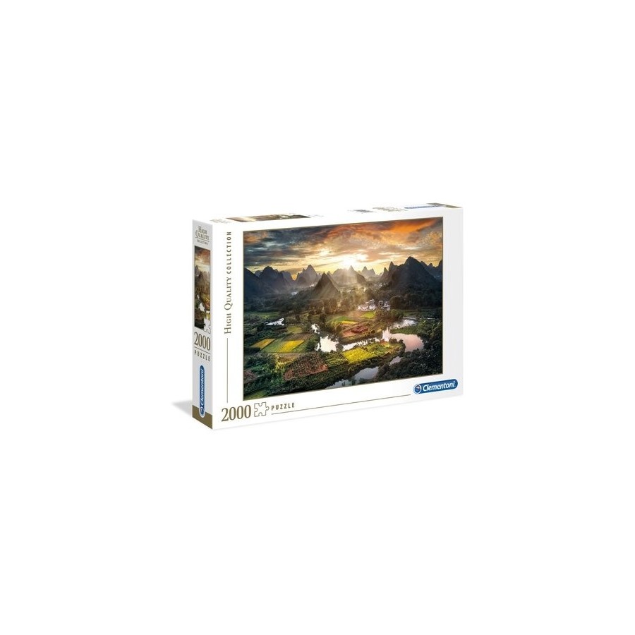 Puzzle high quality view of china 2000pzs