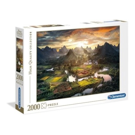 Puzzle high quality view of china 2000pzs