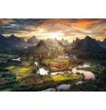 Puzzle high quality view of china 2000pzs