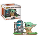 Figura pop star wars the mandalorian child with canister
