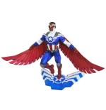 Estatua diorama captain america sam wilson 25cm