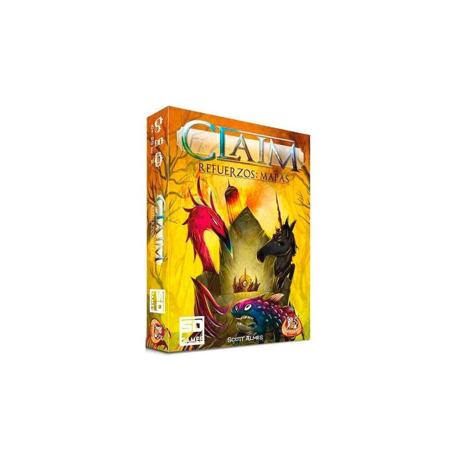 Juego mesa claim refuerzos mapas