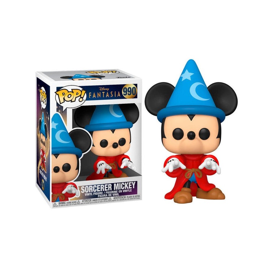 Figura pop disney fantasia 80th sorcerer mickey