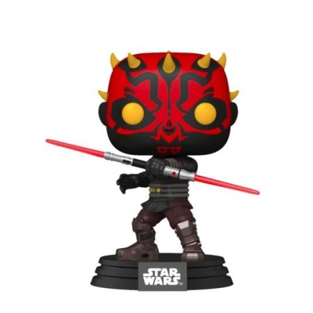 Figura pop star wars clone wars darth maul