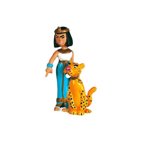 Figura reina cleopatra de egipto asterix el galo 6cm