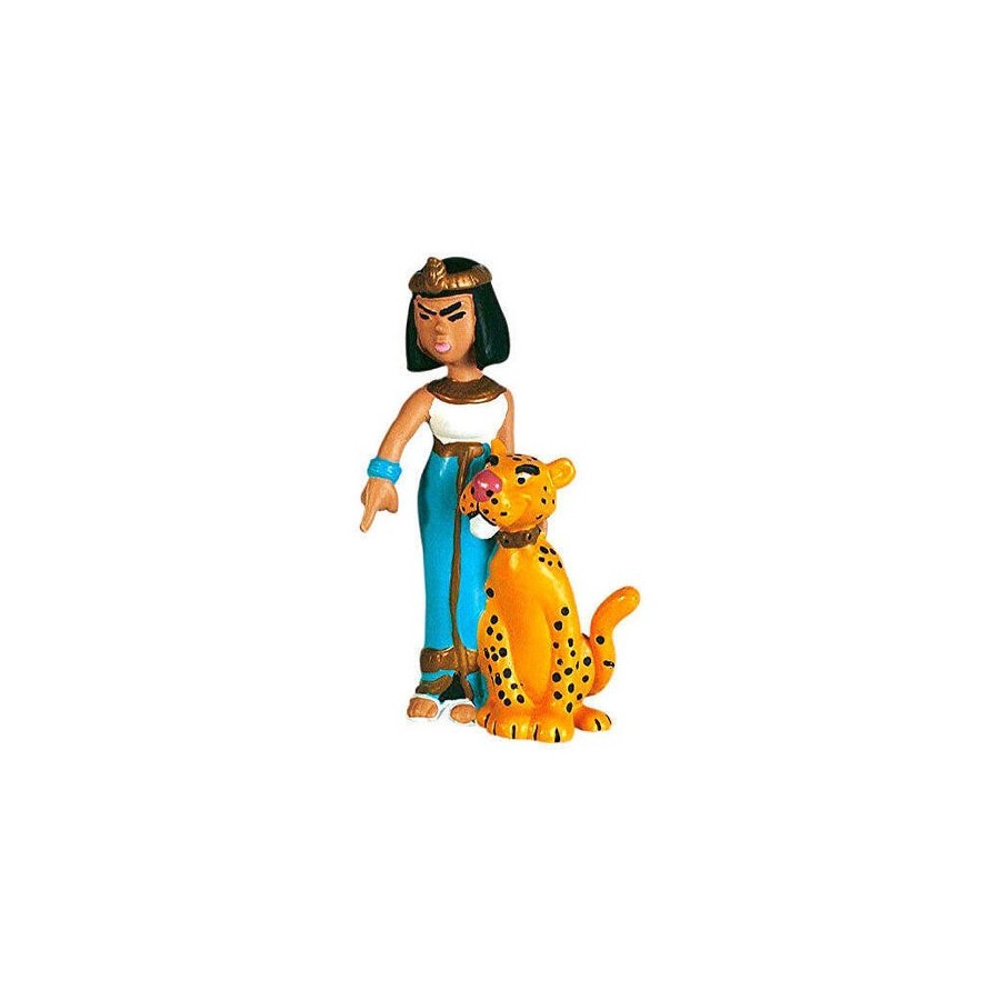 Figura reina cleopatra de egipto asterix el galo 6cm