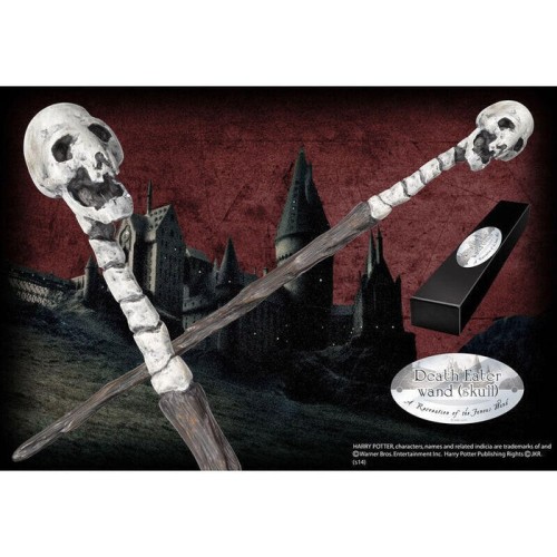 Varita mortifago calavera harry potter