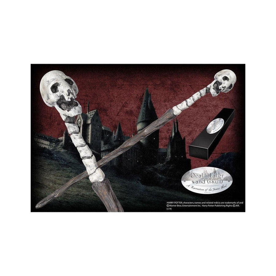 Varita mortifago calavera harry potter