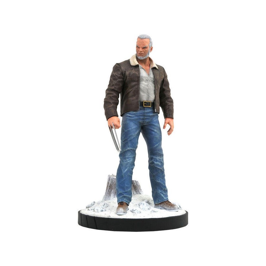 Estatua viejo logan x-men marvel 23cm
