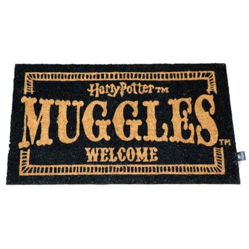 Felpudo muggles welcome harry potter