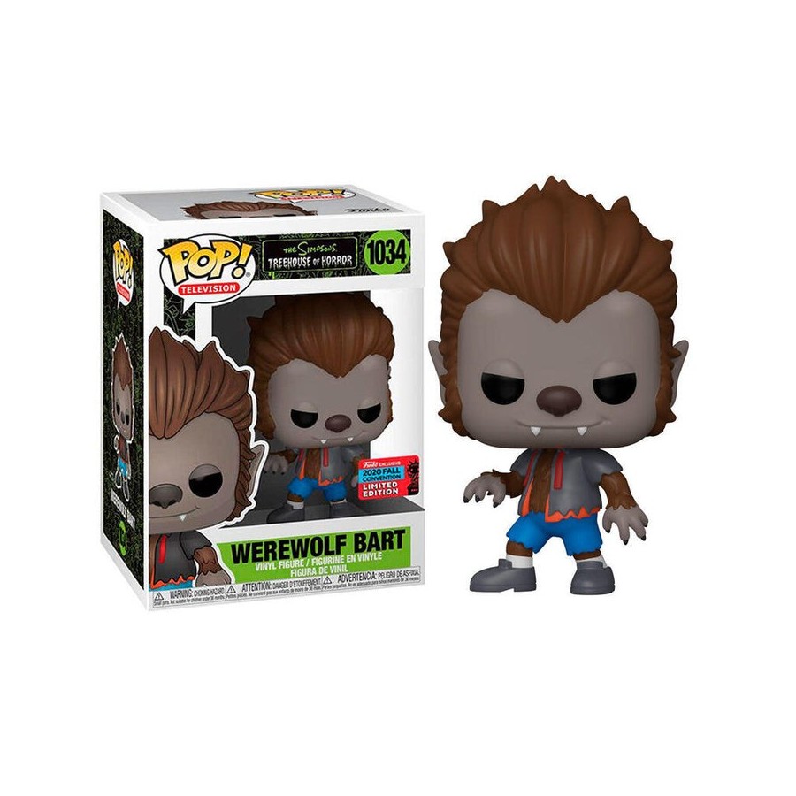 Figura pop the simpsons werewolf bart exclusive