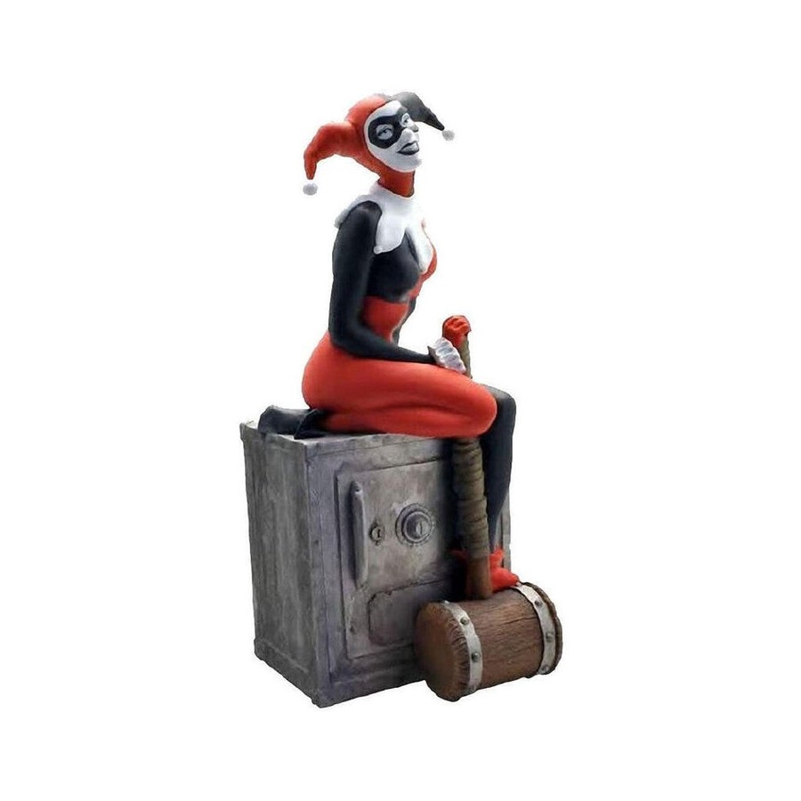 Figura hucha harley quinn dc caja fuerte