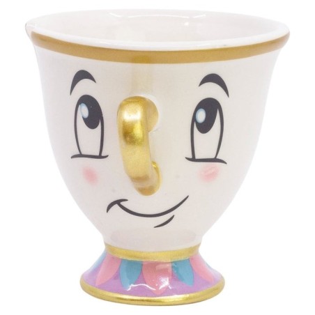 Taza 3d chip la bella y la bestia disney
