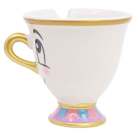 Taza 3d chip la bella y la bestia disney