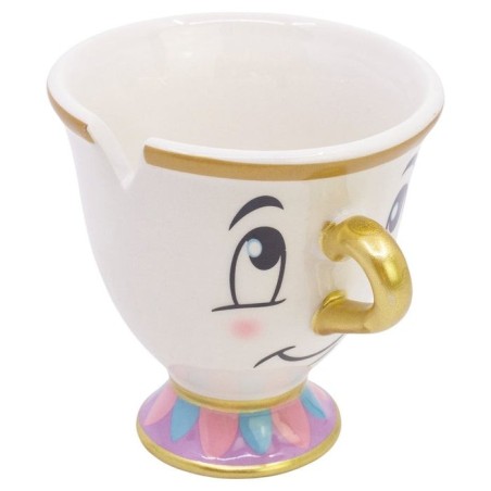 Taza 3d chip la bella y la bestia disney