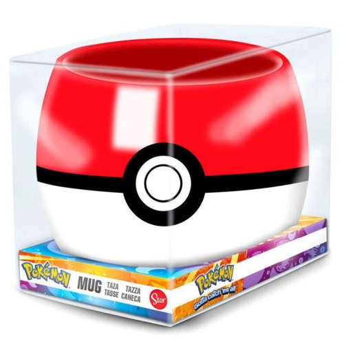 Taza 3d pokeball pokemon
