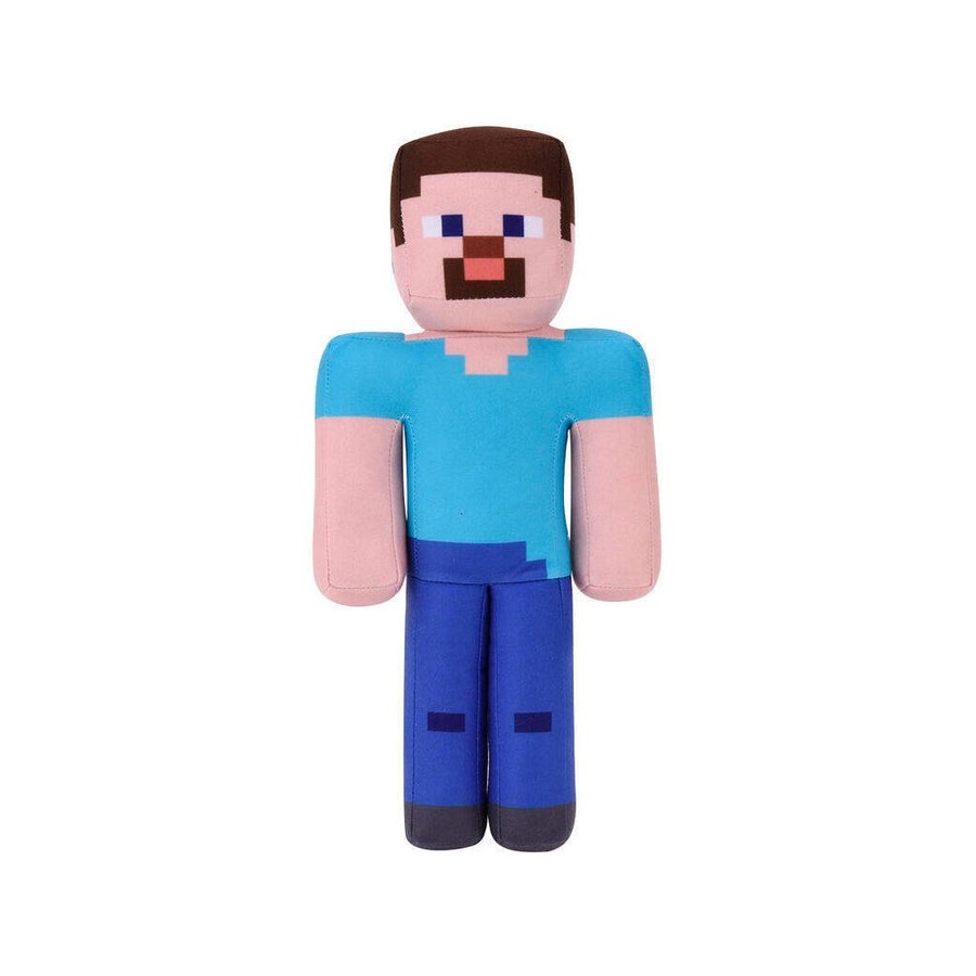 Peluche steve minecraft 35cm