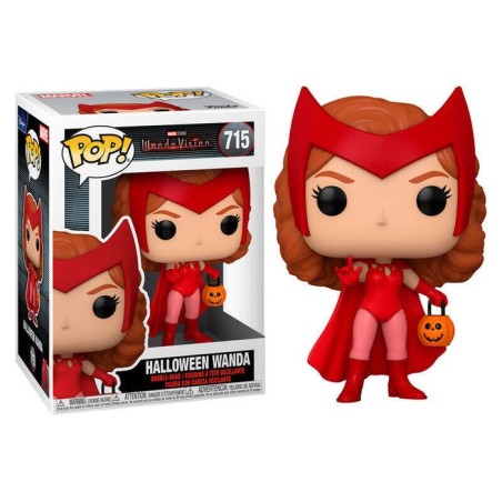 Figura pop marvel wandavision wanda halloween