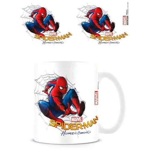 Taza spiderman home coming marvel
