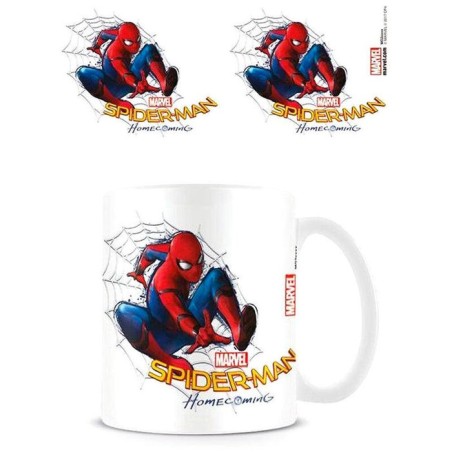 Taza spiderman home coming marvel