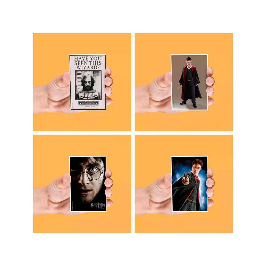 Set 4 imanes lenticulares harry potter surtido