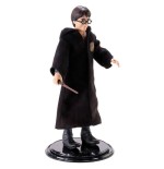 Figura maleable bendyfigs harry con varita harry potter 19cm