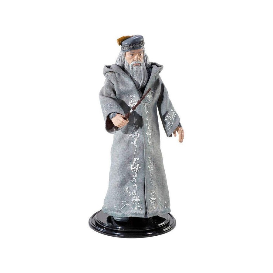 Figura maleable bendyfigs dumbledore con varita harry potter 19cm