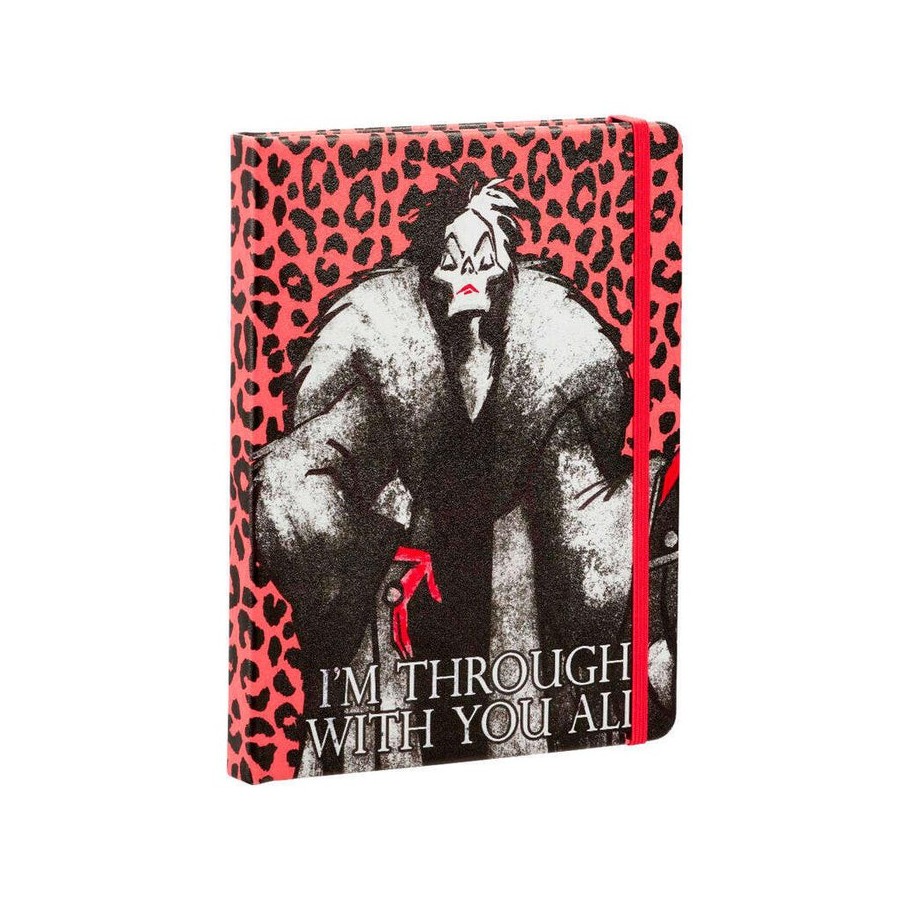 Cuaderno cruela de vil villains disney
