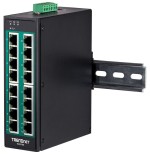 Trendnet ti-pg160 switch no administrado gigabit ethernet (10/100/1000) negro energía sobre ethernet (poe)